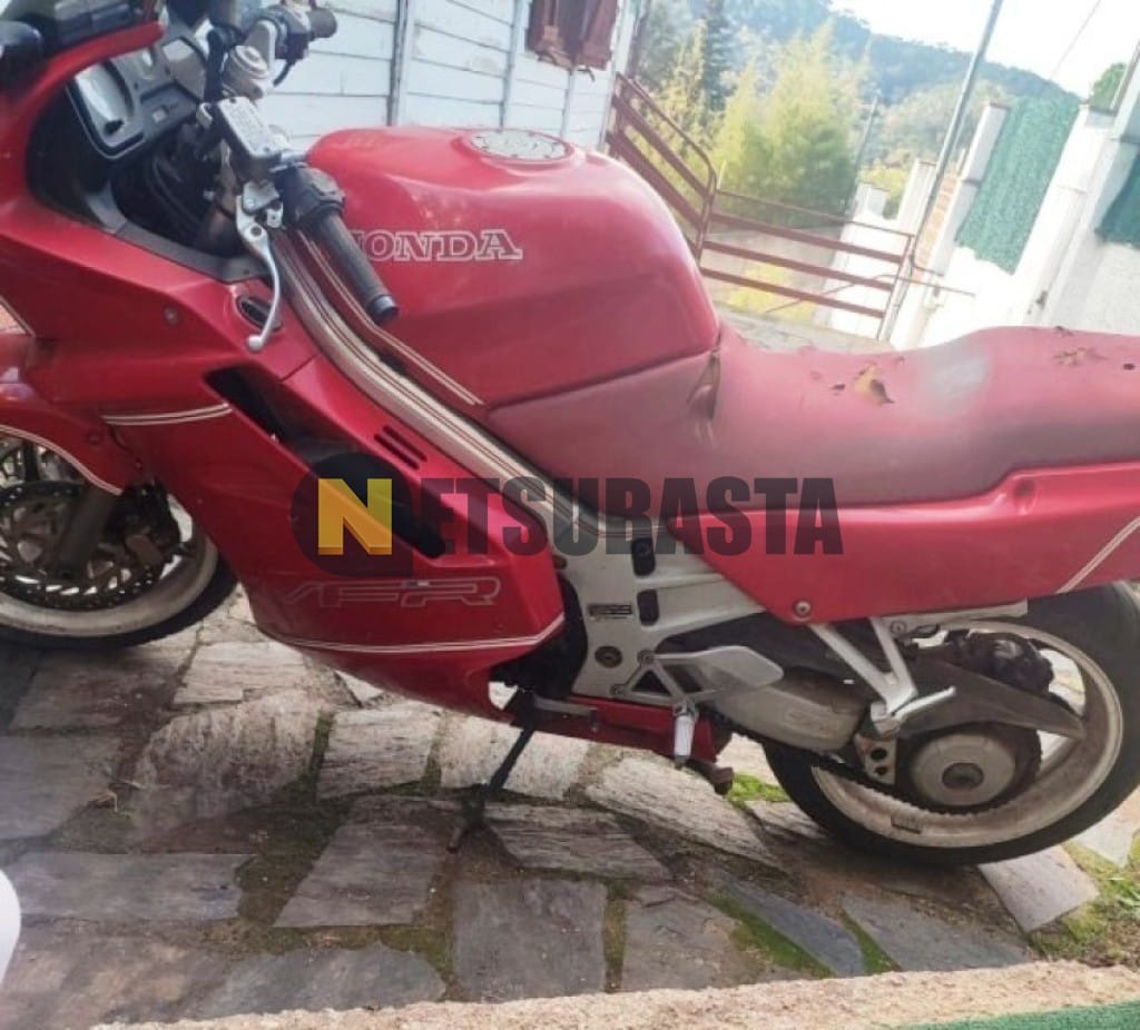 Plaque Métallique Honda VFR 750 1990 - Neuve Sous Emballage