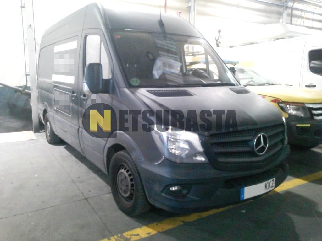 Subasta de Mercedes-Benz SPRINTER 311 CDI MEDIO 3.5T T. ALTO ISOTERMO 2018