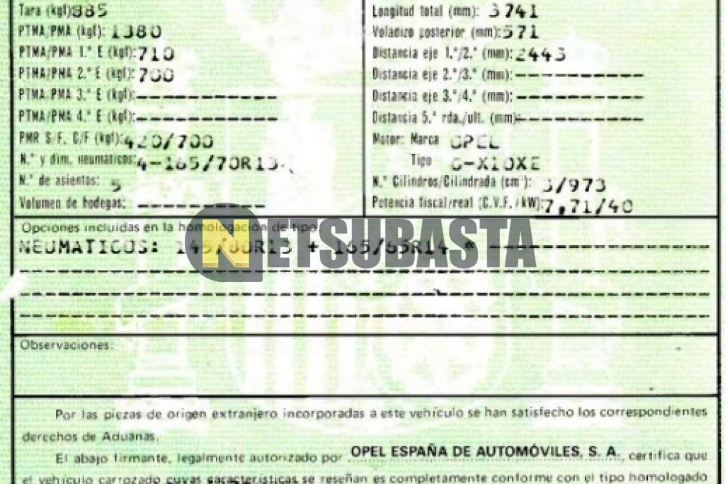 Opel Corsa 1.0 1998