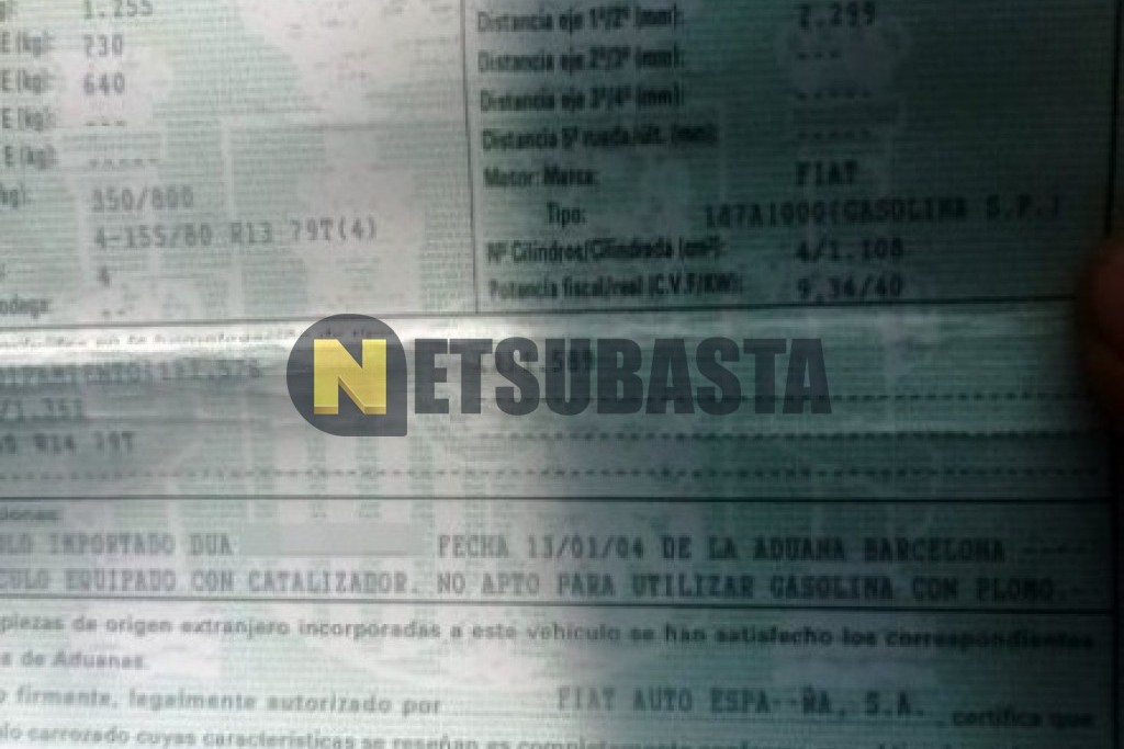 Fiat Panda 1.1 2004