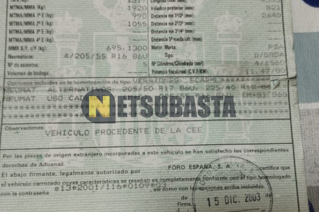 Ford Focus C-Max 1.6 TDCi 2004