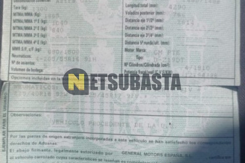 Opel Astra 1.9 CDTi 2007