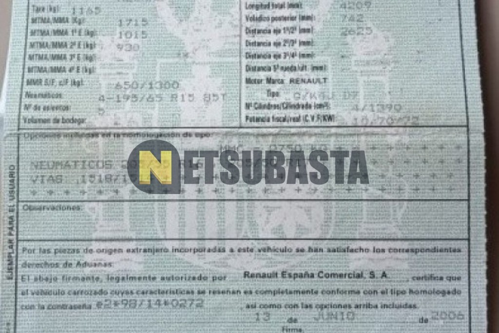 Renault Megane 1.4 16V 2006