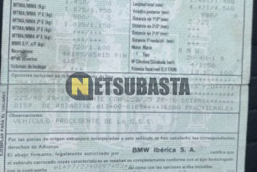 Bmw 320d 1999