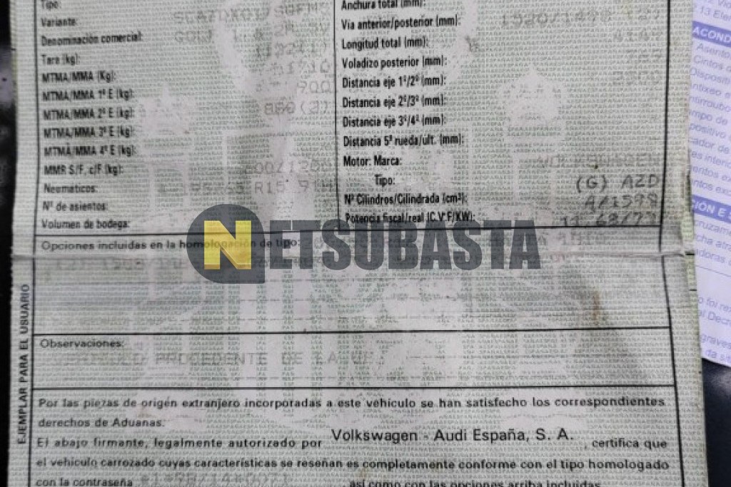 Volkswagen Golf 1.6 2001