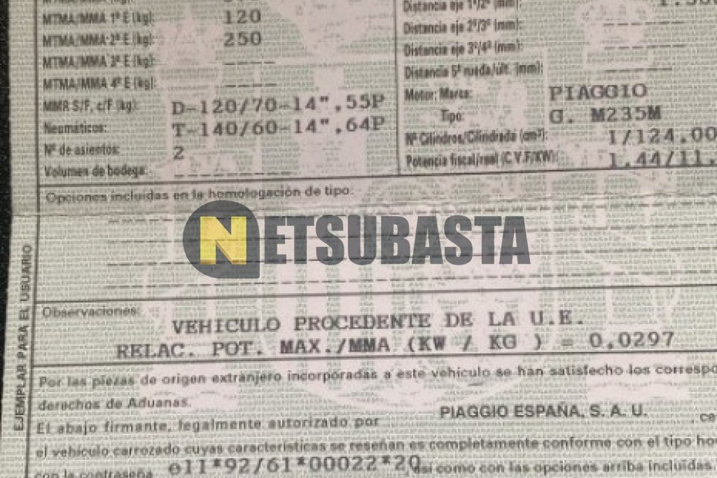 Piaggio X9 EVOLUTION 125 2005