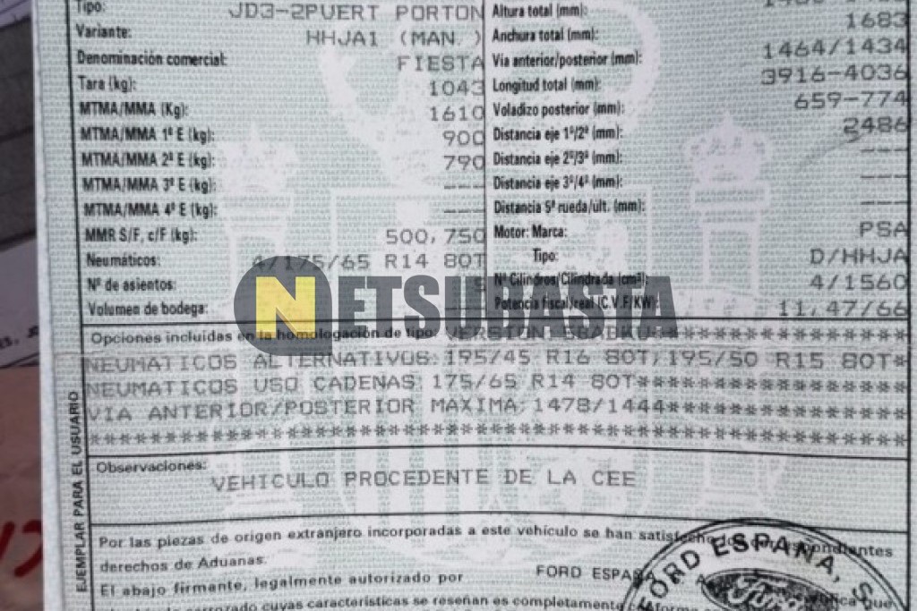 Ford Fiesta 1.6 TDCi 2005