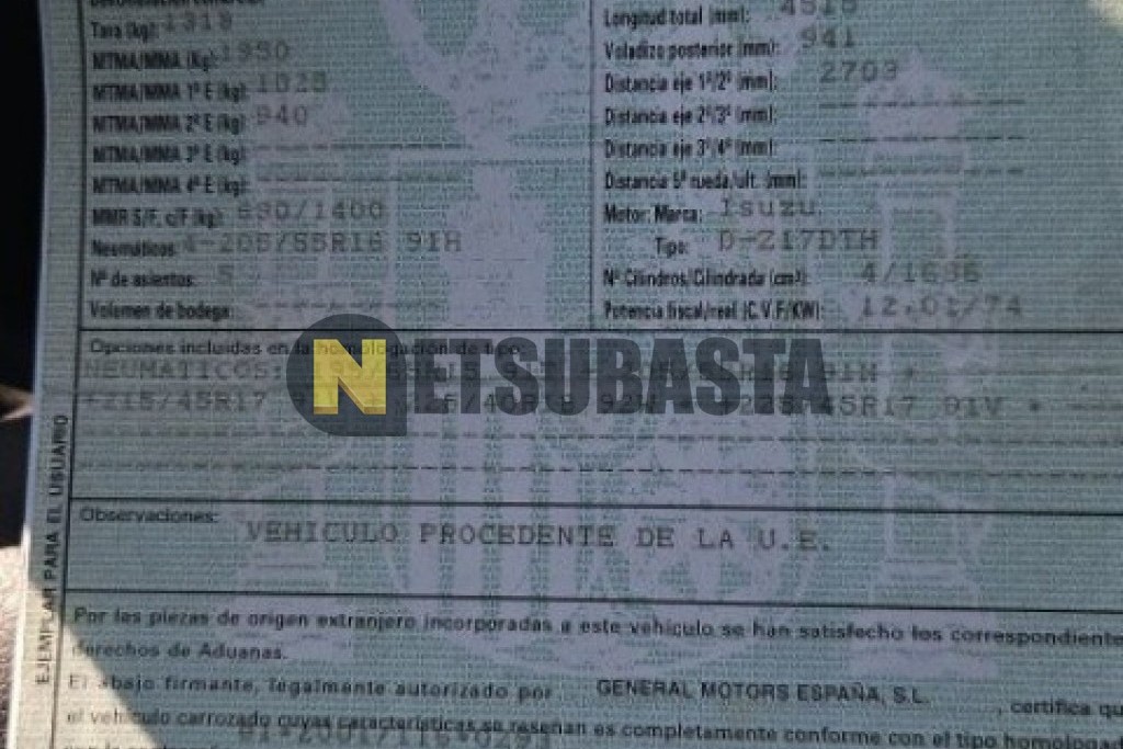 Opel Astra SW 1.7 CDTi 2006
