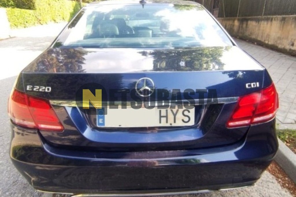 Mercedes-Benz E 220 CDI Aut. 2014