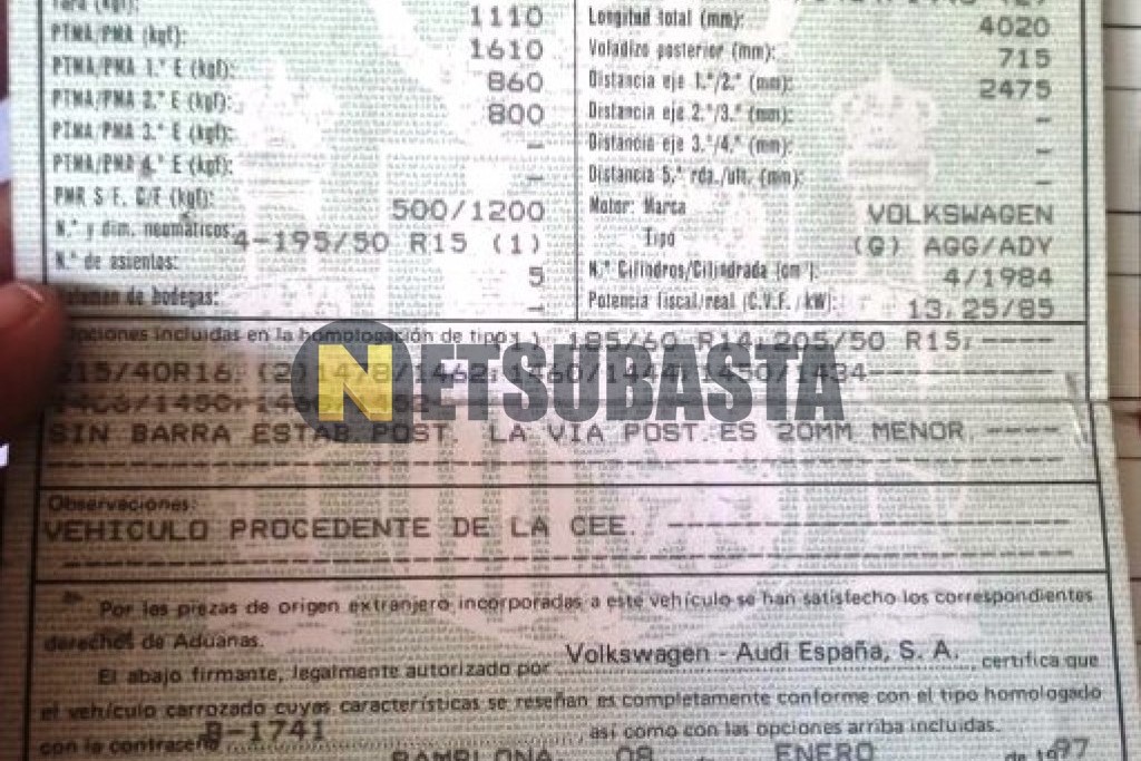 Volkswagen Golf 2.0 1997
