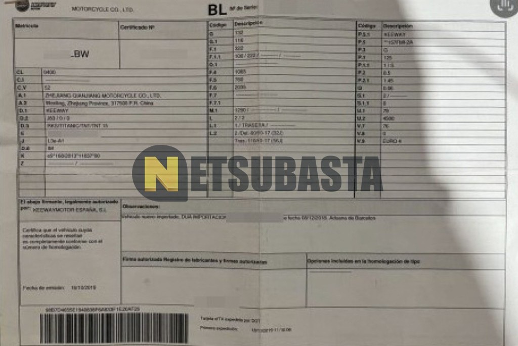 Keeway RKS 125 2019