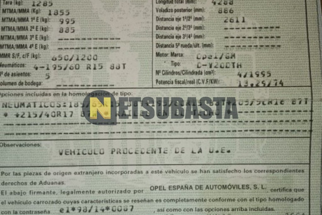 Opel Astra Caravan 2.0 DTi 2004