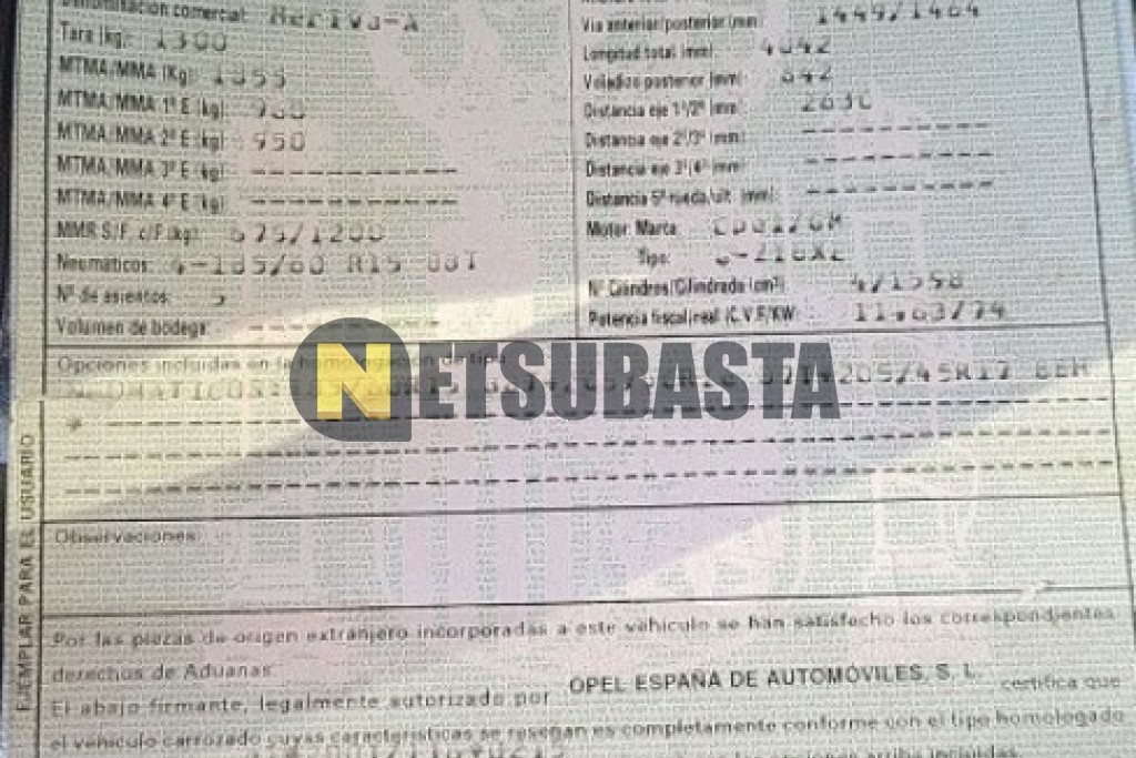 Opel Meriva 1.6 2003