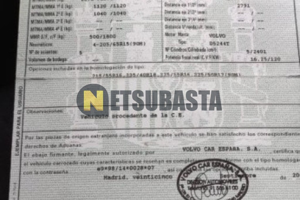 Volvo S80 2.4 D5 2001