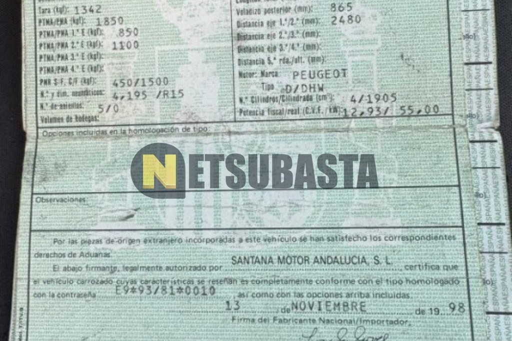Suzuki Vitara 1.9 Turbodiesel 1998