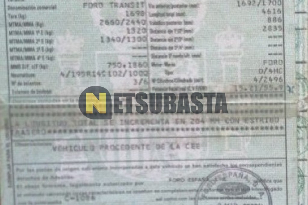 Ford Transit 2.5 D 2000