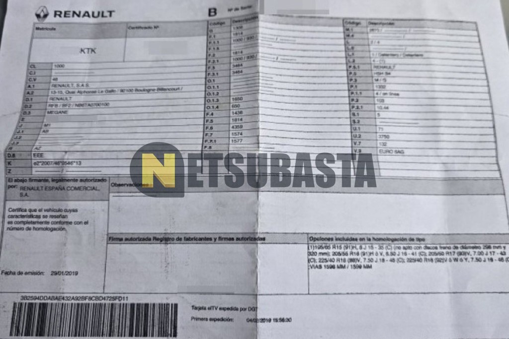 Renault Megane 1.3 Tce GPF 2019