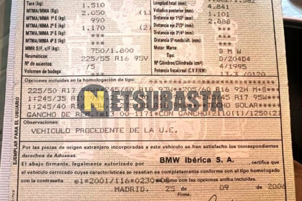 Bmw 520d 2006