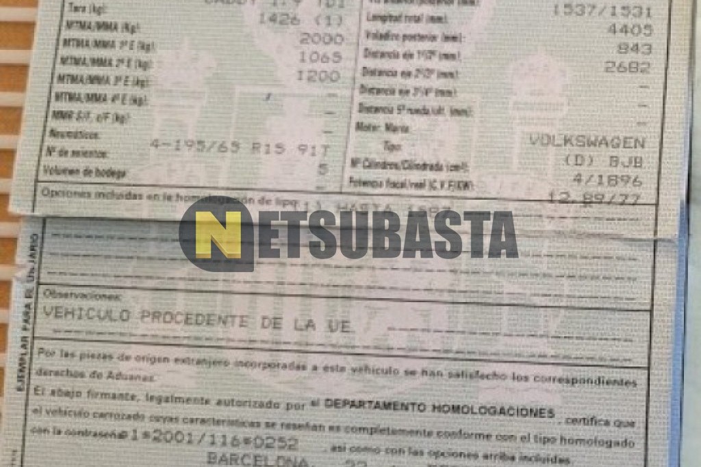 Volkswagen Caddy 1.9 TDI 2005