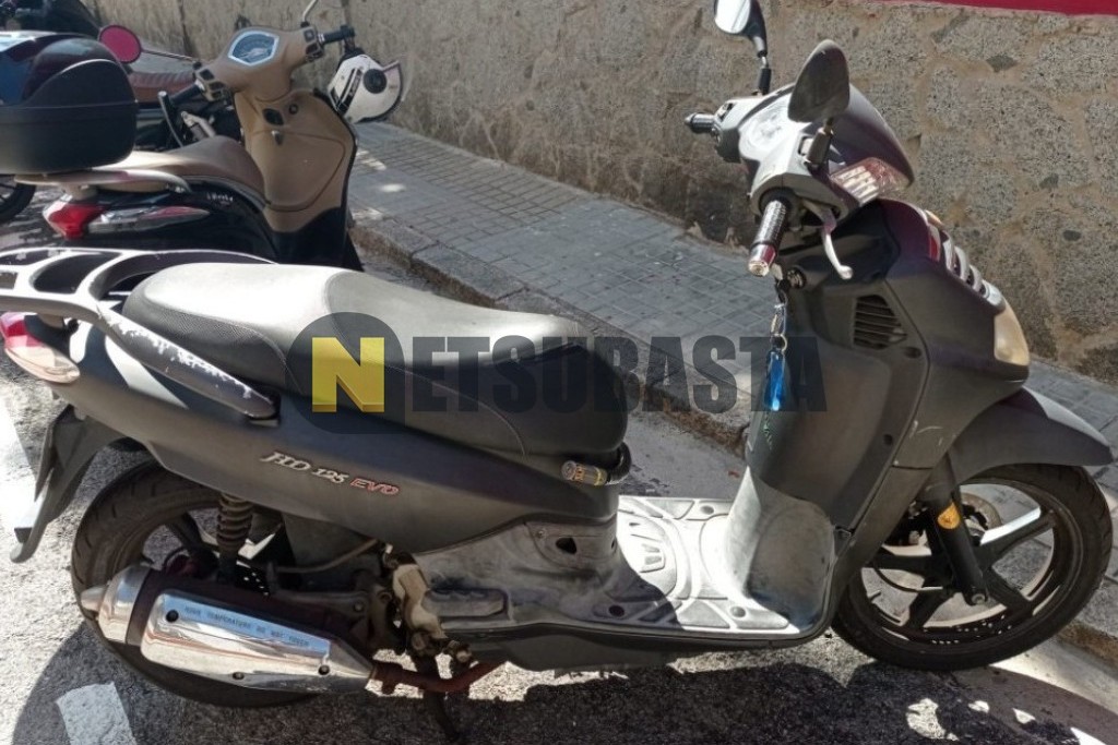 Culasse Complète Pour Scooter SYM HD 125 Evo - Pièce D'occasion En état De Fonctionnement
