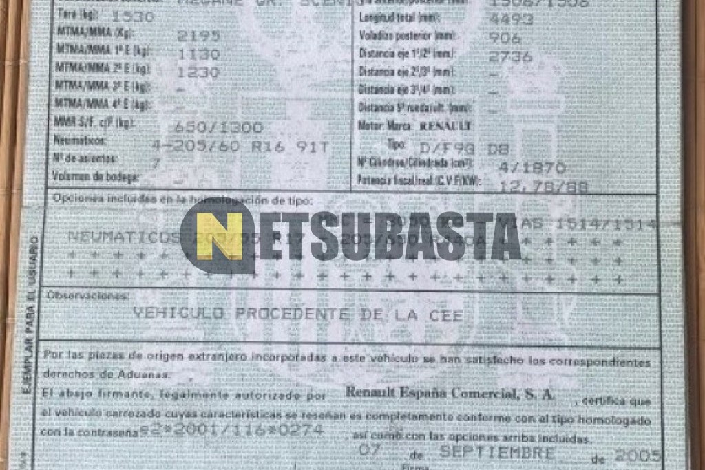 Renault Grand Scenic 1.9 dCi 2006