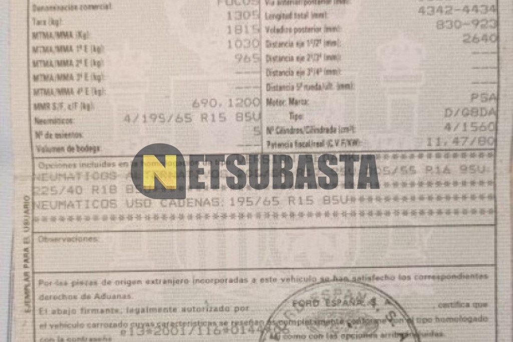 Ford Focus 1.6 TDCi CVT 2006