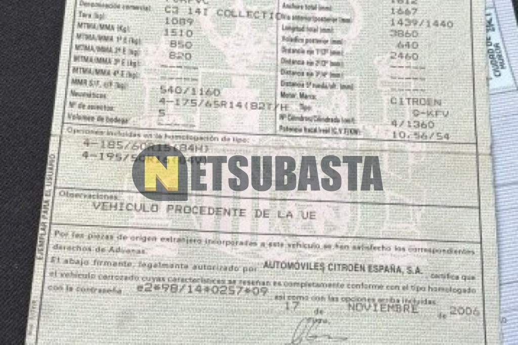 Citroën C3 1.4i 2006