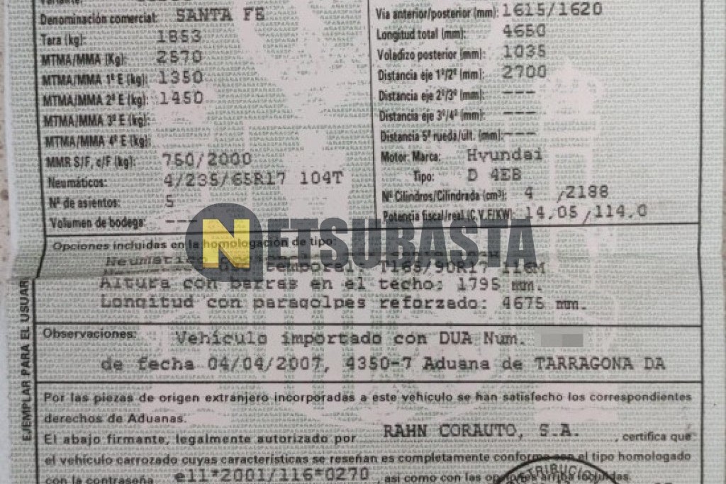 Hyundai Santa Fe 2.2 VGT Aut. 2008