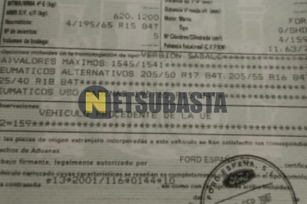Ford Focus 1.6 2007