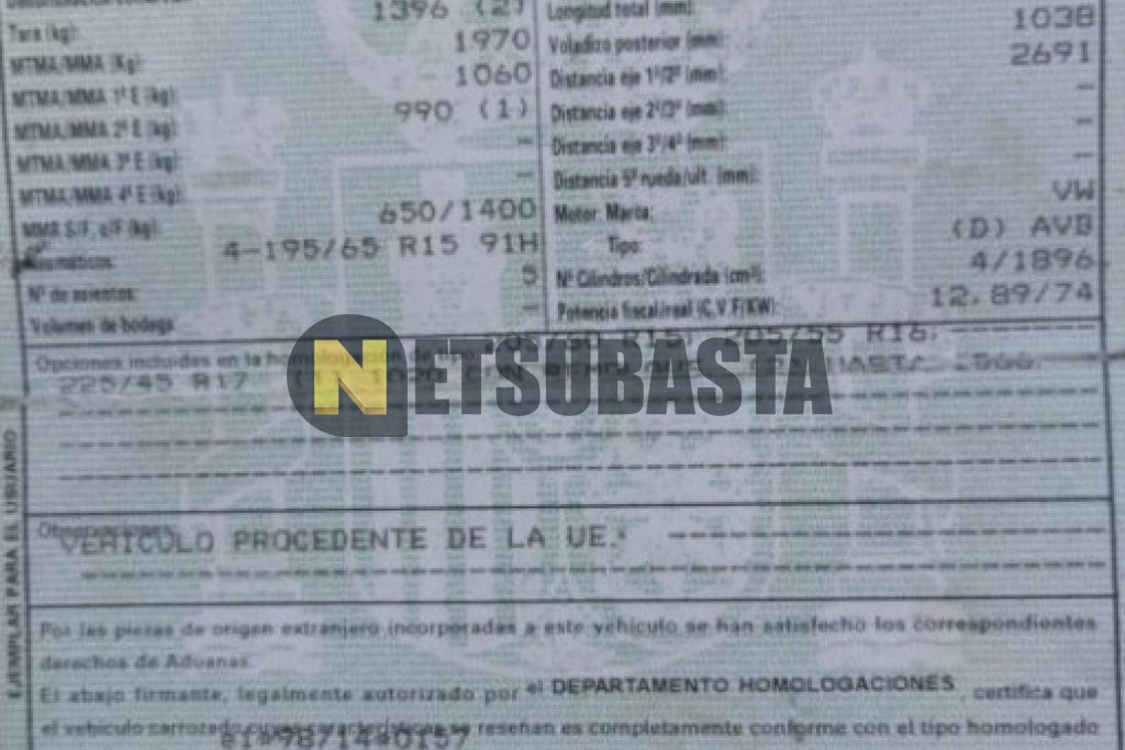 Volkswagen Passat 1.9 TDI 2003