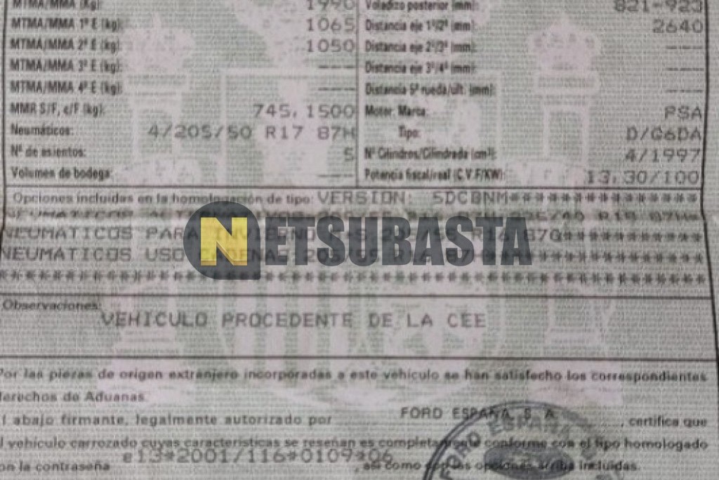 Ford Focus C-Max 2.0 TDCi 2005