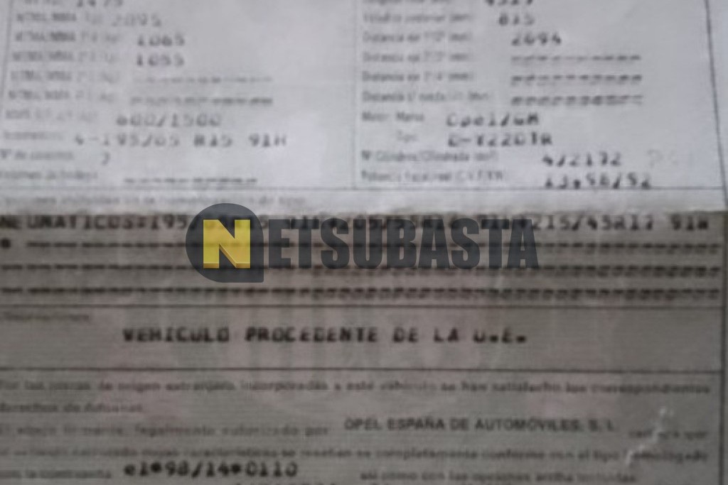Opel Zafira 2.2 DTi 16V 2004