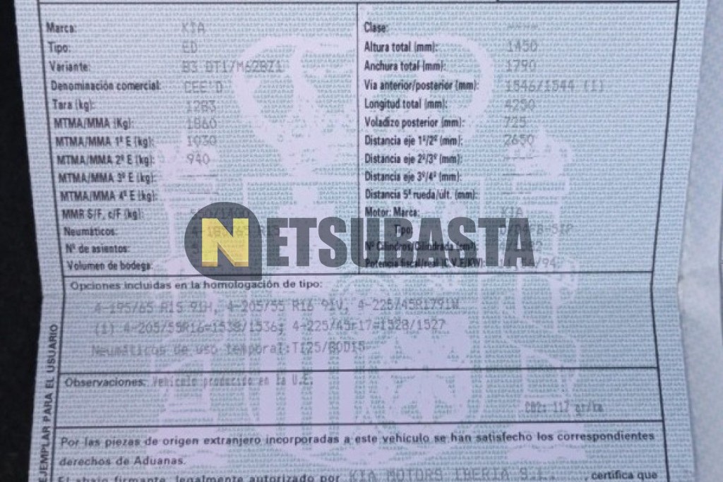 Kia Proceed 1.6 CRDi 2011