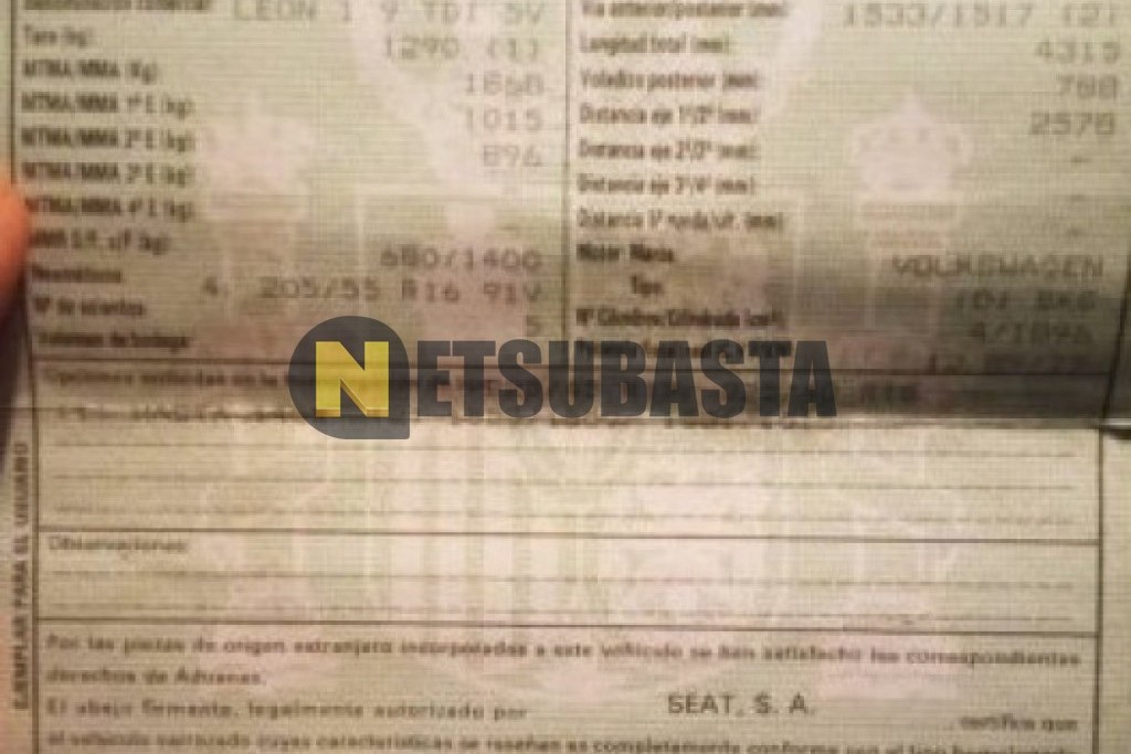 Seat Leon 1.9 TDI 2005