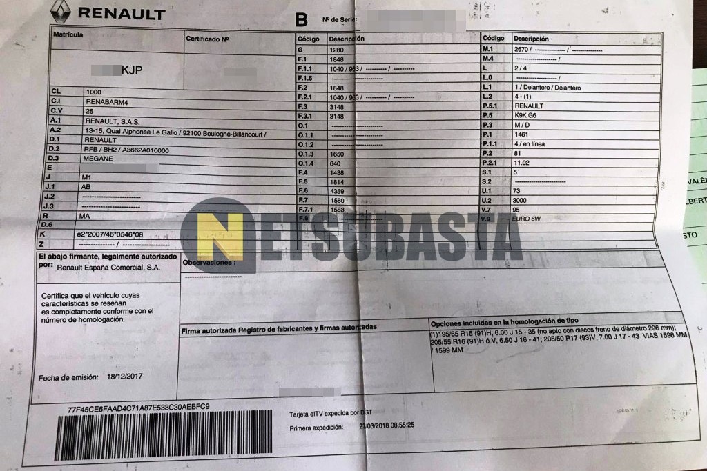 Renault Megane 1.5 dCi 2018