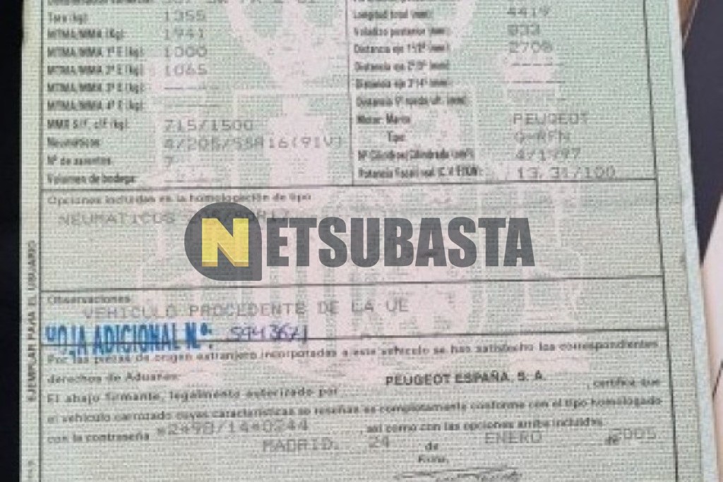 Peugeot 307 SW 2.0 16v 2005