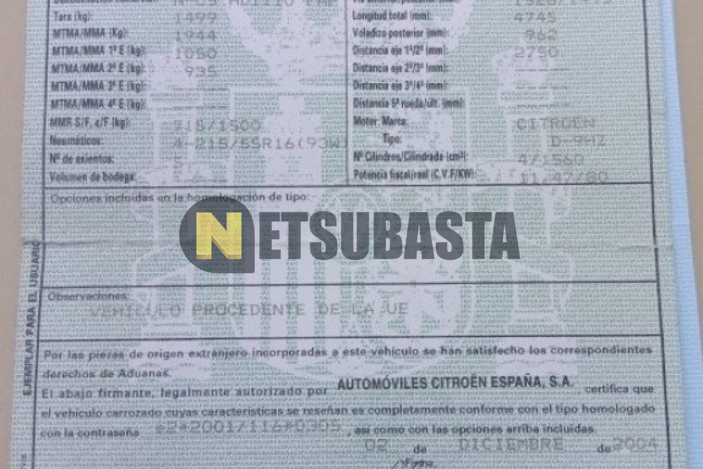 Citroën C5 1.6 HDi 2005