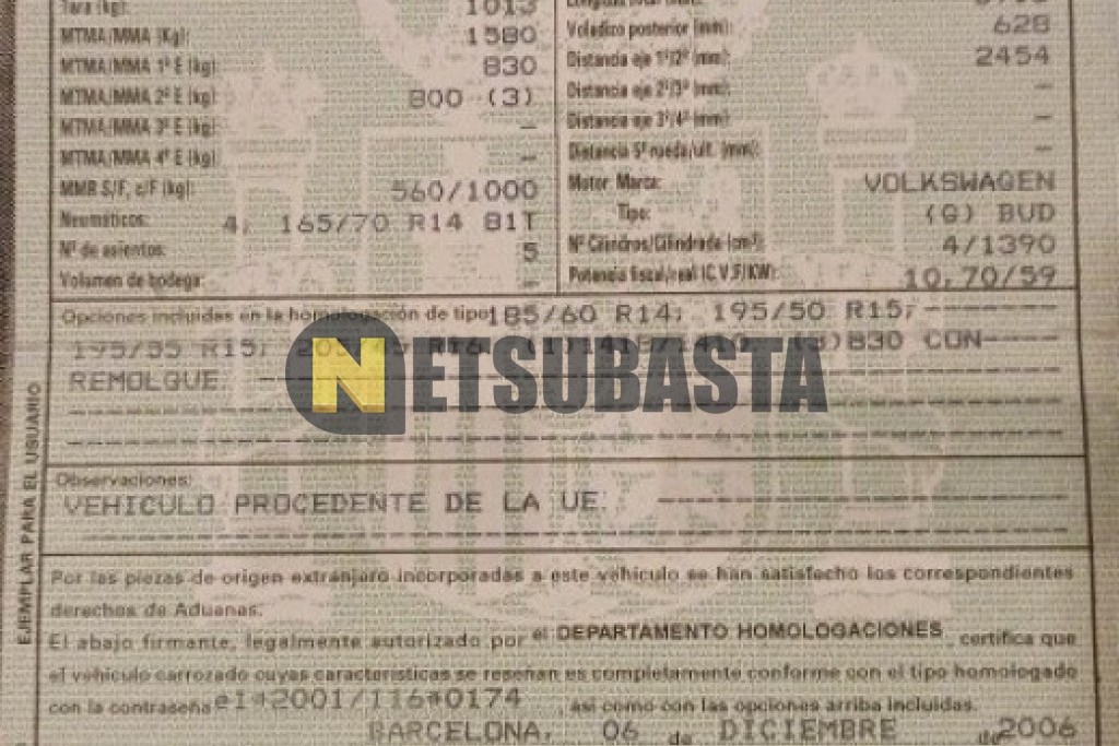 Volkswagen Polo 1.4 2006