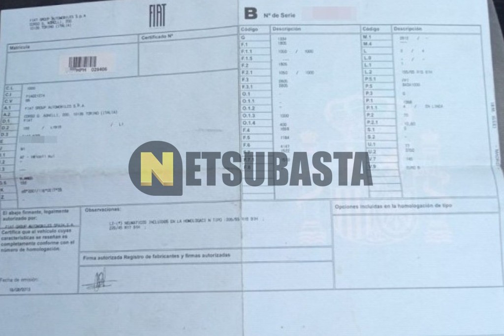 Fiat 500L 1.4 16v 2013