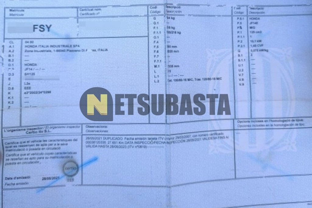 Honda Scoopy SH125i 2007