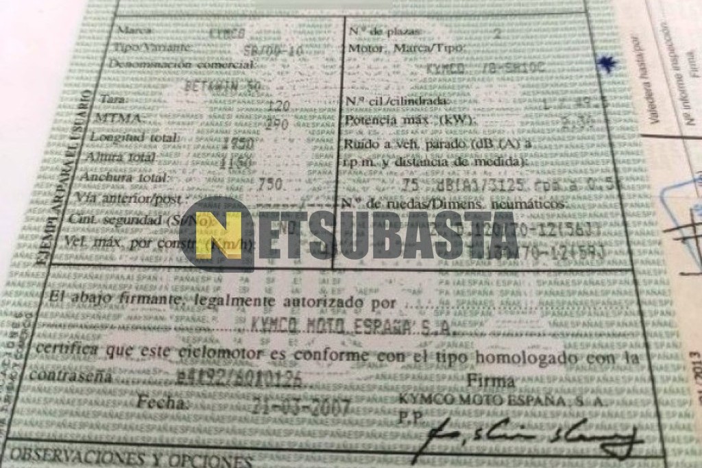 Kymco Bet & Win 50 2007