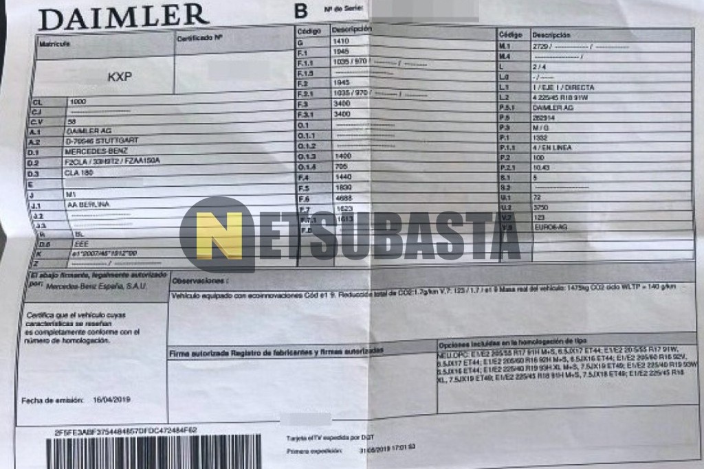 Mercedes-Benz CLA 180 Coupé 7G-DCT 2019