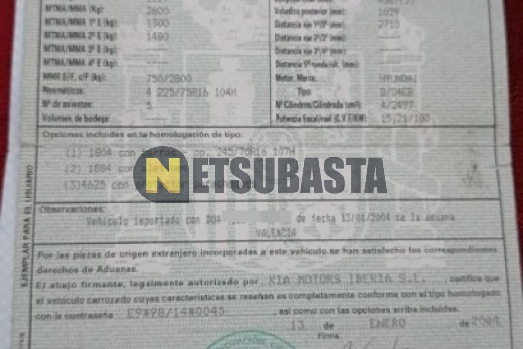 Kia Sorento 2.5 CRDi 4WD 2004