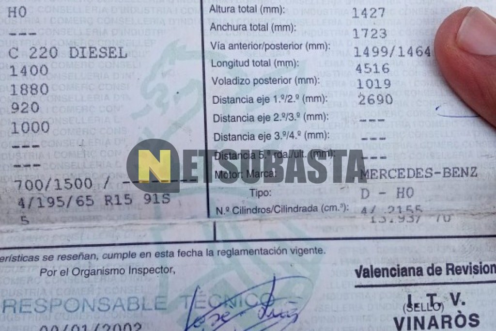 Mercedes-Benz C 220 Diesel 1996