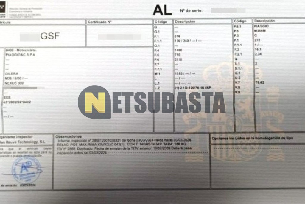 Gilera Nexus 300 2009