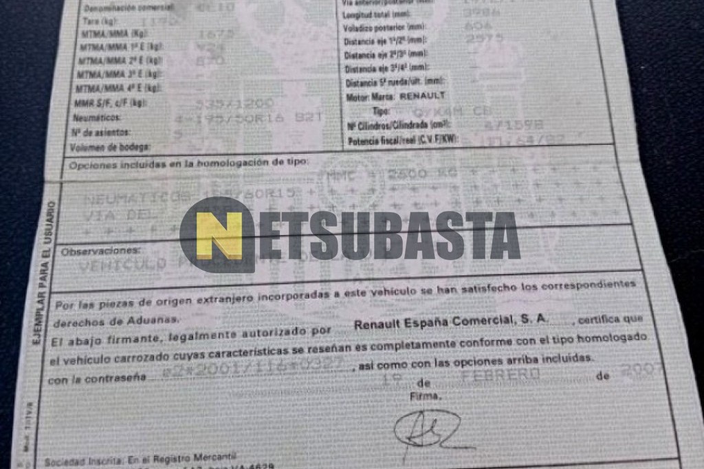 Renault Clio 1.6 16v Aut. 2007