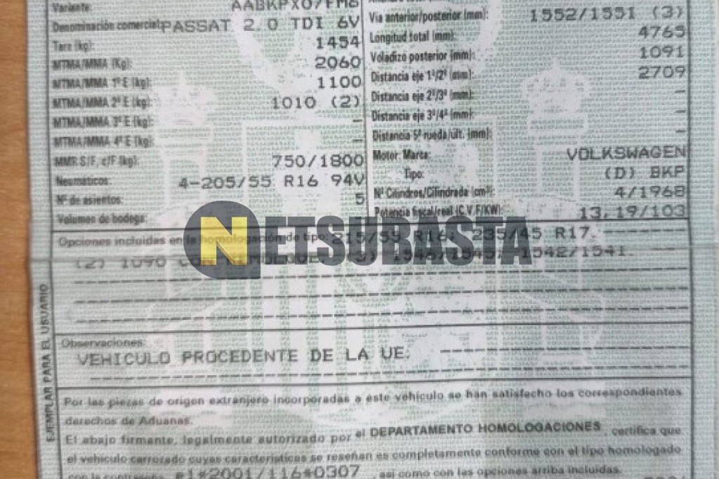 Volkswagen Passat 2.0 TDI 2006