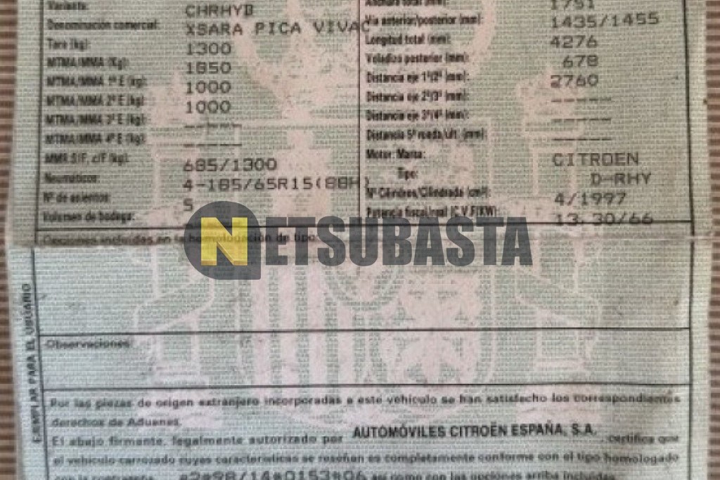 Citroën Xsara Picasso 2.0 HDi FAP 2004