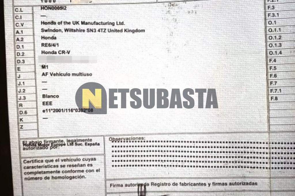 Honda CR-V 1.6 i-DTEC 2014