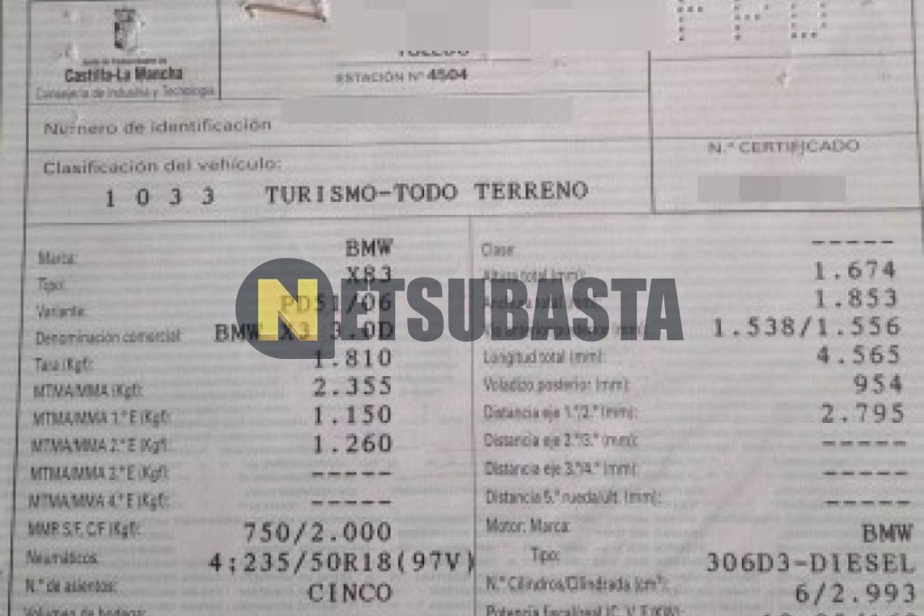 Bmw X3 3.0d Aut. 2006